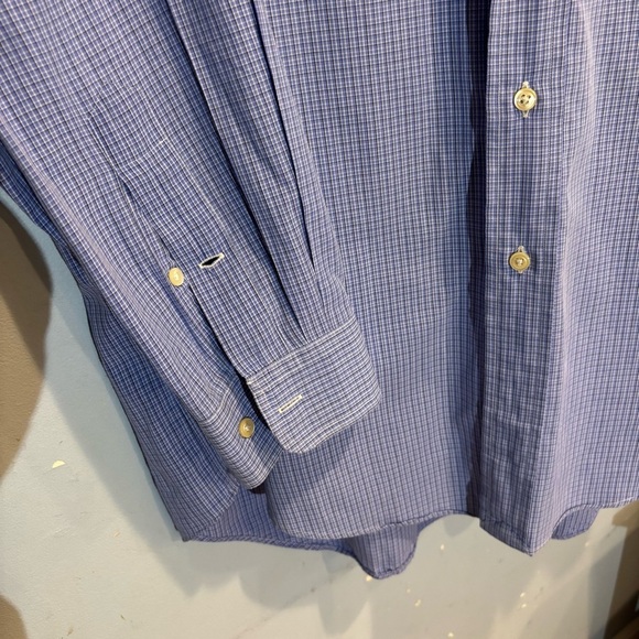 Ralph Lauren Men's Yarmouth Blue Checkered Shirt
Size 16 32/33 - Picture 3 of 8
